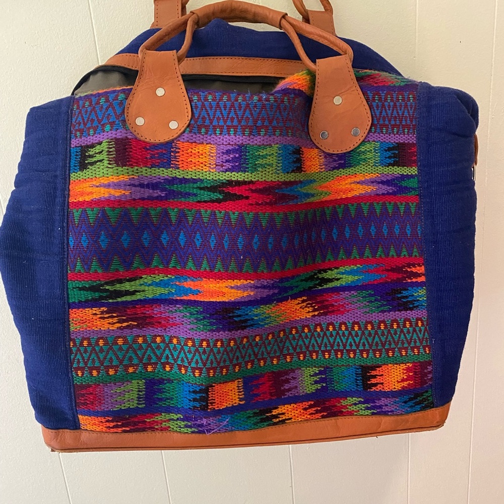 Large Colorful Duffle Bag